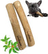 Safe Natural Coffee Wood Dog Chew - Durable Chew Toys for Puppies 0-6 Months, Pack of 2 PCS, Perfect Teething Stick