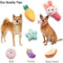 9 Pack Small Dogs Puppy Squeaky Dog Toys, Cute Variety Colors for Small Dogs to Bite Anytime