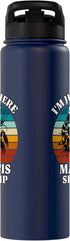 Funny Mantis Shrimp Designs Women Men Mantis Shrimp I'm Just Here For Mantis Shrimp Stainless Steel Insulated Water