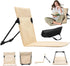 Veesper Beach Lounger, Foldable & Lightweight Oxford Cloth Camping Chair with Storage Bag, Waterproof & Breathable