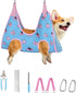 Supet Dog Grooming Hammock Harness for Dogs Cats, Relaxation Pet Nail Clipper