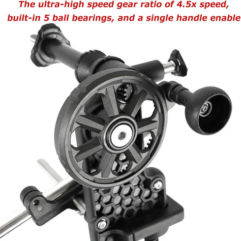 Fishing Line Spooler Winder Machine Spooling System - Bait Spinning Maxium DressJAPAN