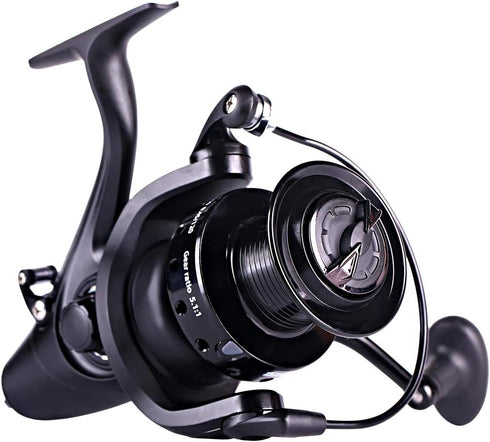 Sougayilang Spinning Fishing Reel - 12+1BB Metal Body Smooth Carp Spinning Reels