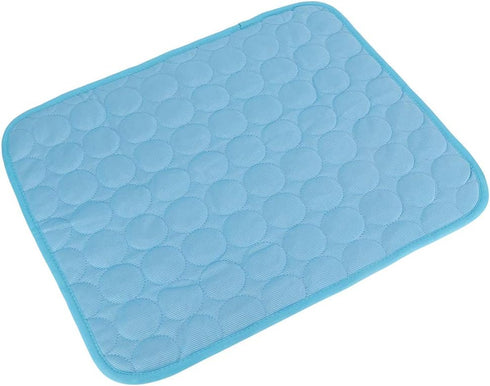 HEEPDD Dog Cooling Mat, Pet Ice Cool Bed, Self Cooling Pillow for Cats Dogs, Cages (L)