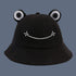 YOLAI Womens Cute Frog Bucket Hats Sunscreen Fisherman Cap Breathable Outdoor Sun Hats
