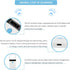 134.2Khz/125Khz B(ISO11784/11785) Gugxiom Pet Microchip Scanner, Pet Microchip Reader with OLED Display, Low Battery