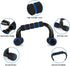 TOMSHOO AB Wheel Roller Kit with Push-Up Bar, Knee Mat, Jump Rope, Hand Gripper for Home Gym