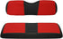 XUANYUDG0769 Golf Cart Seat Covers for EZGO Club Car, Vinyl Leather with Adjustable Straps and Retractable Buckle