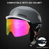 FMY Ski Goggles for Men, Women & Youth - Anti Fog UV400 Protection for Snowboard Skiing