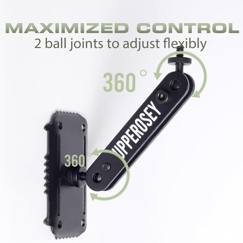 TreeDude4 Trail Camera Mounting Bracket, Alloy Hunting Gear Accessory with 360° Adjustable Quick Set-up