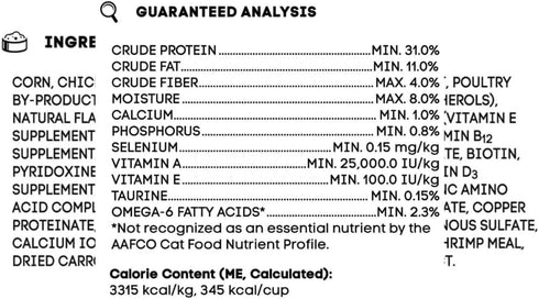 Generic 16 lb 7 Special Kitty Gourmet Formula Seafood Blend Dry Cat Food, Bag, with Seafood Flavors, Complete