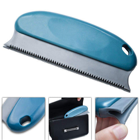 TTSAM Pet Hair Remover Brush ABS Double Serrated Structure for Car Interiors, Furniture, Carpet, Cat & Dog Hair