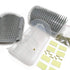 yuntop 2 Pack Softer Self Groomer with Catnip Wall Corner Massage Comb Scratcher for Long & Short Fur Cats Dogs