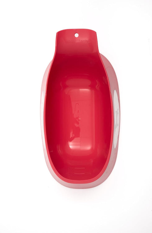 Lixit Ergonomic Bowls for Dogs with Long Ears (Coral, Large)