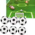 GLOGLOW Mini Soccer Aquarium Decoration, 10Pcs Lifelike Floating Fish Soccer Decoration for Aquariums