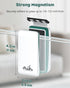 2 1/4-1/2 Inch Pawfly Strong Magnetic Fish Tank Cleaner Aquarium Magnetic Glass Cleaner Brush with Detachable Scrapers