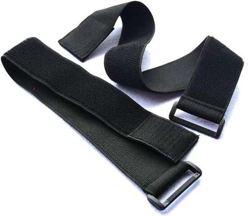 JKJF Cycling Safety Bind Pant Leg Bands, Adjustable Clip Strap for Riding and Fishing (2 Pcs)