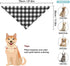 Personalized Dog Bandana with Name Custom Dog Scarf Neckwear Triangle Bibs Kerchief Pet Costume Accessories for Small