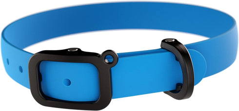 Waterproof and Durable Dog Collar, Comfortable, Soft and Lightweight Adjustable Collar for Active Dogs (Small, Blueberry Blue)