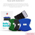 Pet Parents Washable Belly Bands for Dogs (3 Pack) + Durable Extendrs Dog Diapers & Wraps (X-Small, Gentlemen)