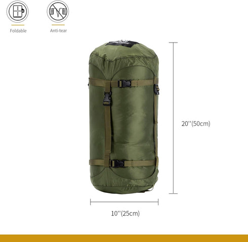 OneTigris Sleeping Bag Compression Stuff Sack, 25L