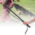 Pssopp Cowhide Dog Agitation Whip, Dog Teaser Wand for Pulling, Chasing, Chewing, Teasing, Outdoor Training