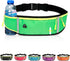 FREEWAY Multifunction Running Bag - Sports Belt with Water Bottle Holder & Zipper - for Men & Women (GREEN)