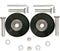 ORO 1 Pair Luggage Wheels Replacement, 40 * 18mm Case Wheels with 8mm Bearings for Suitcase, Inline Skate, Caster Board