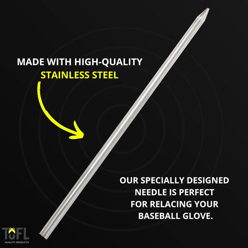 TOFL Baseball and Softball Glove Lacing Needle for Glove and Mitt Repair