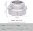 iBasingo Ti2001C Ultralight Titanium Camping Alcohol Stove 60ml Portable Mini Spirit Burner with Stand for Outdoor