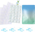 Lighibeuty Reusable Dry Ice Packs for Coolers, Lunch Boxes & Shipping,Flexible, Cuttable, No