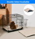 Dog Bed Crate Pad - 24" L x 18" W Kennel Pad - Machine Washable Entire Dog Crate Beds - Double Sided Pet Mat