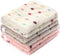 1 Pack 3 Blankets - Super Soft Cute Dot Pattern Pet Blanket Flannel Throw for Dog Puppy Cat, Beige/Brown/Pink