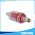 Plastic Air Pump Check Valves, Non-Return Check Valve for Fish Tank, 2.1x 0.58 Inch (Red, 5 Pcs)
