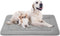 JoicyCo Extra Large Soft Dog Crate Pad Mat 48 in - Non-Slip Washable Sleeping Mattress for Pets