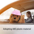 Dog Helmet Motorcycle Hard Safety Hat - Adjustable Windproof Snowproof Cap for Puppy Riding (Black)