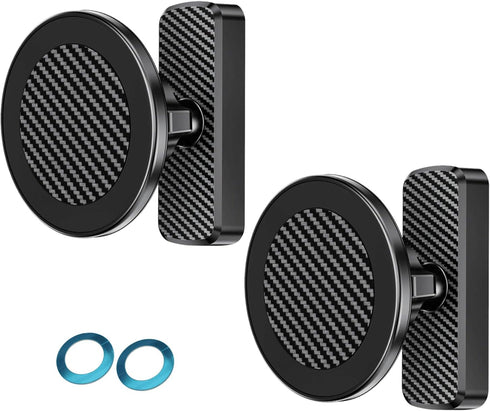 Vintly Magnetic Golf Cart Phone Holder Mount 2-Pack with Strong N52 Magnets and