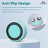 Stainless Steel Dog Bowl, 64oz Mint Green Food and Water Bowl with Non-Slip Quiet Bottom, Easy to Clean, Dishwasher Safe