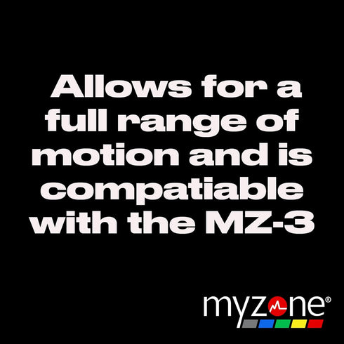 MZ-3 MZ-3 Myzone Sports Shirt (Standard) Black Performance Gym Shirt for Men, Designed for Heart Rate Monitor