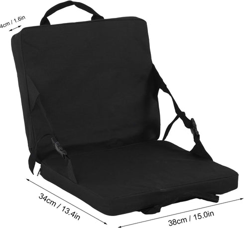 Gsycle Seat Cushion,Portable Adjustable Chairs Folding Reclining Stadium Chairs for Sporting Outdoor Camping Beach
