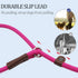 MayPaw 7FT Slip Lead Control Leash for Dogs, No Pull, 1/4” Rope Leash in 13+ Colors for Small Medium Animals
