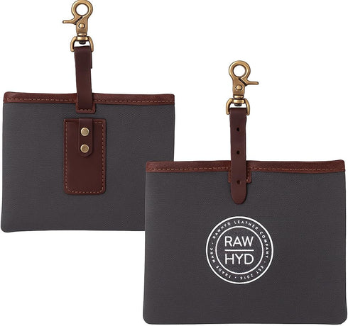 RAW HYD Dog Treats Pouch, Leather Pouch with Magnetic Closure, Durable Treat Holder for Training Sessions