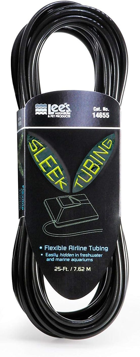 Lee Aquarium & Pet Sleek Airline Tubing in Black