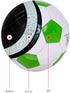 Soccer Ball Size 2, Small Pump with Needle, Indoor and Outdoor Training Practice, Gift for Toddlers, Kids, Boys, Girls