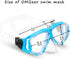 OMGear Swim Mask Dive Goggles with Nose Cover, Snorkeling Gear for Junior and Adult Scuba Diving and Spearfishing