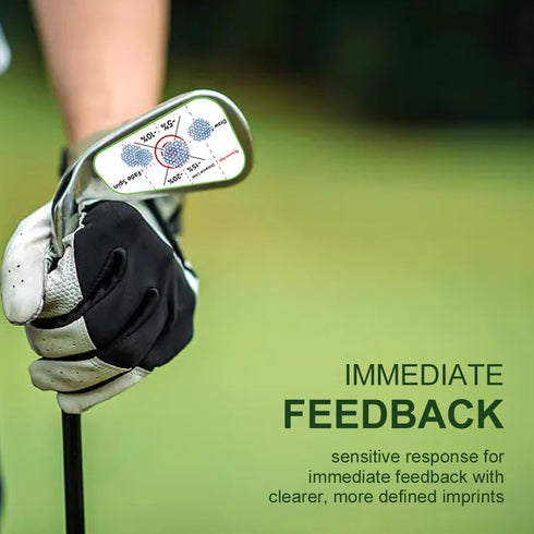 Golf Impact Tape, Self-Teaching Sweet Spot and Consistency Analysis, Golf Club Impact Stickers for Iron, Wood & Fairway