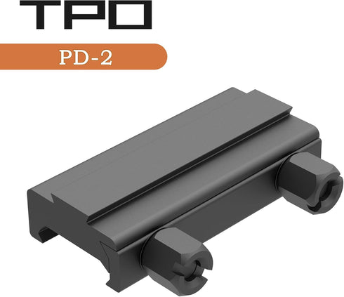 Picatinny to Dovetail Rail Adapter Converter, 21mm to 11mm