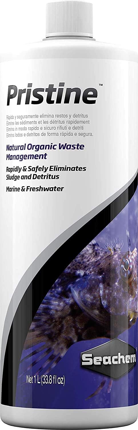 Seachem Pristine Natural Waste Management for Fish Aquariums - 1L
