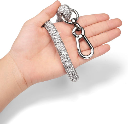 Stylish Rhinestone Dog Leash, 43 Inches Full Diamonds Design for Wedding and Everyday Walking, Sparkly Studded Leash