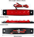 Shangyuan Set 2PCS 2PCS Navigation Lights, LED Boat Light for Bow Light, Marine Led Lights Strip for Kayak Pontoon Boat